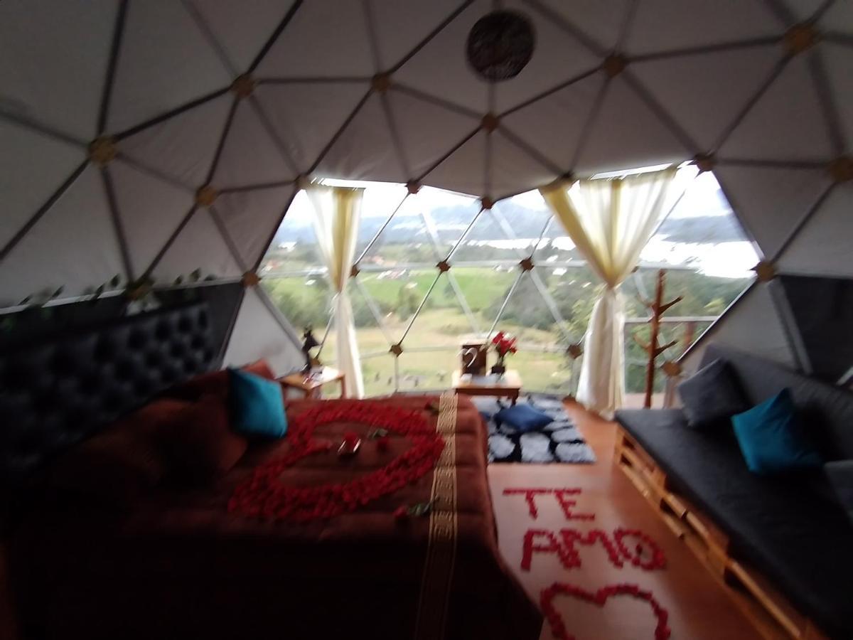 Glamping La Villa Guatavita Exterior foto