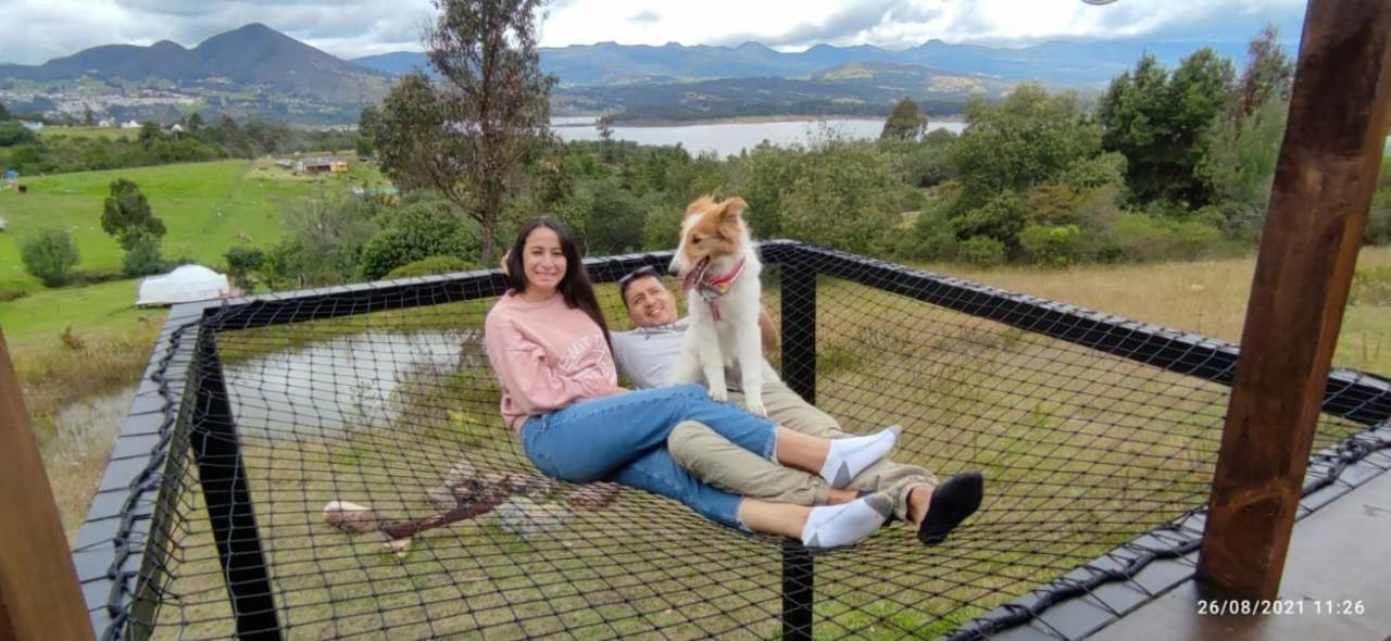 Glamping La Villa Guatavita Exterior foto