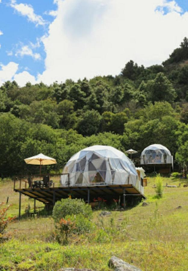 Glamping La Villa Guatavita Exterior foto