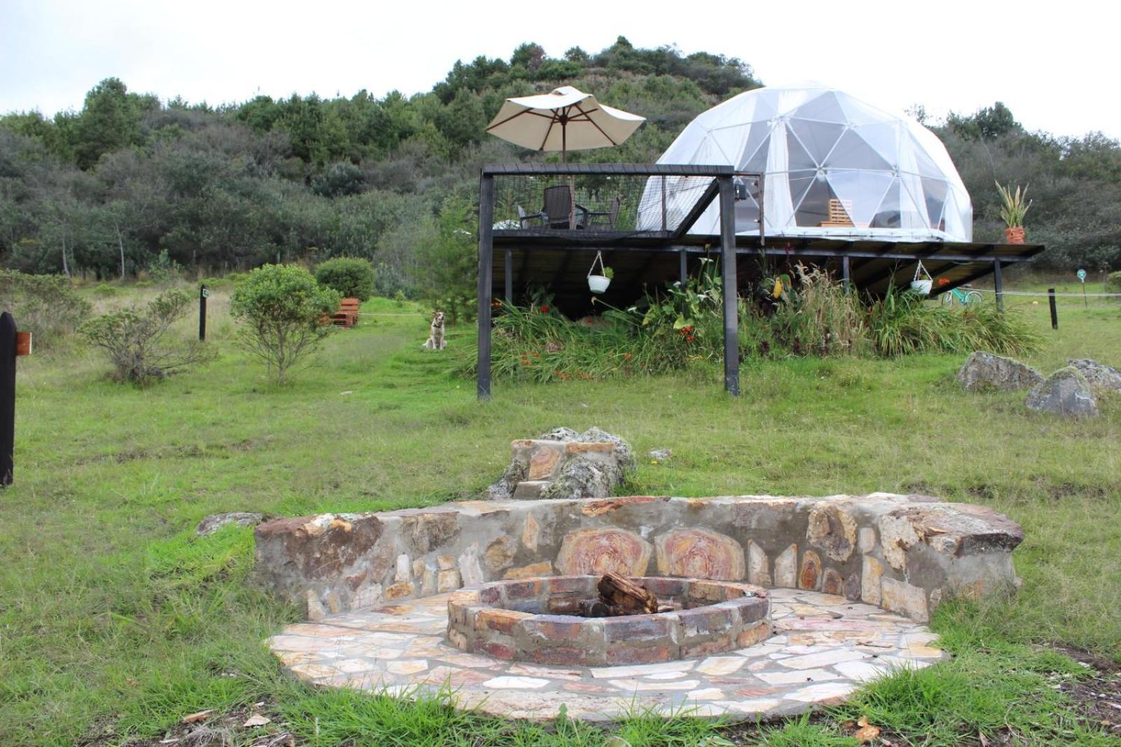 Glamping La Villa Guatavita Exterior foto