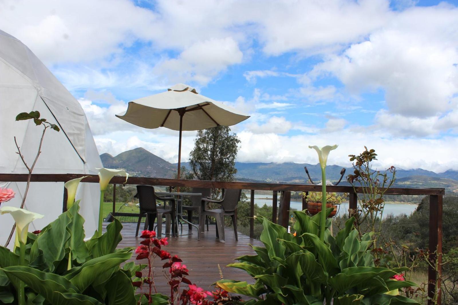 Glamping La Villa Guatavita Exterior foto
