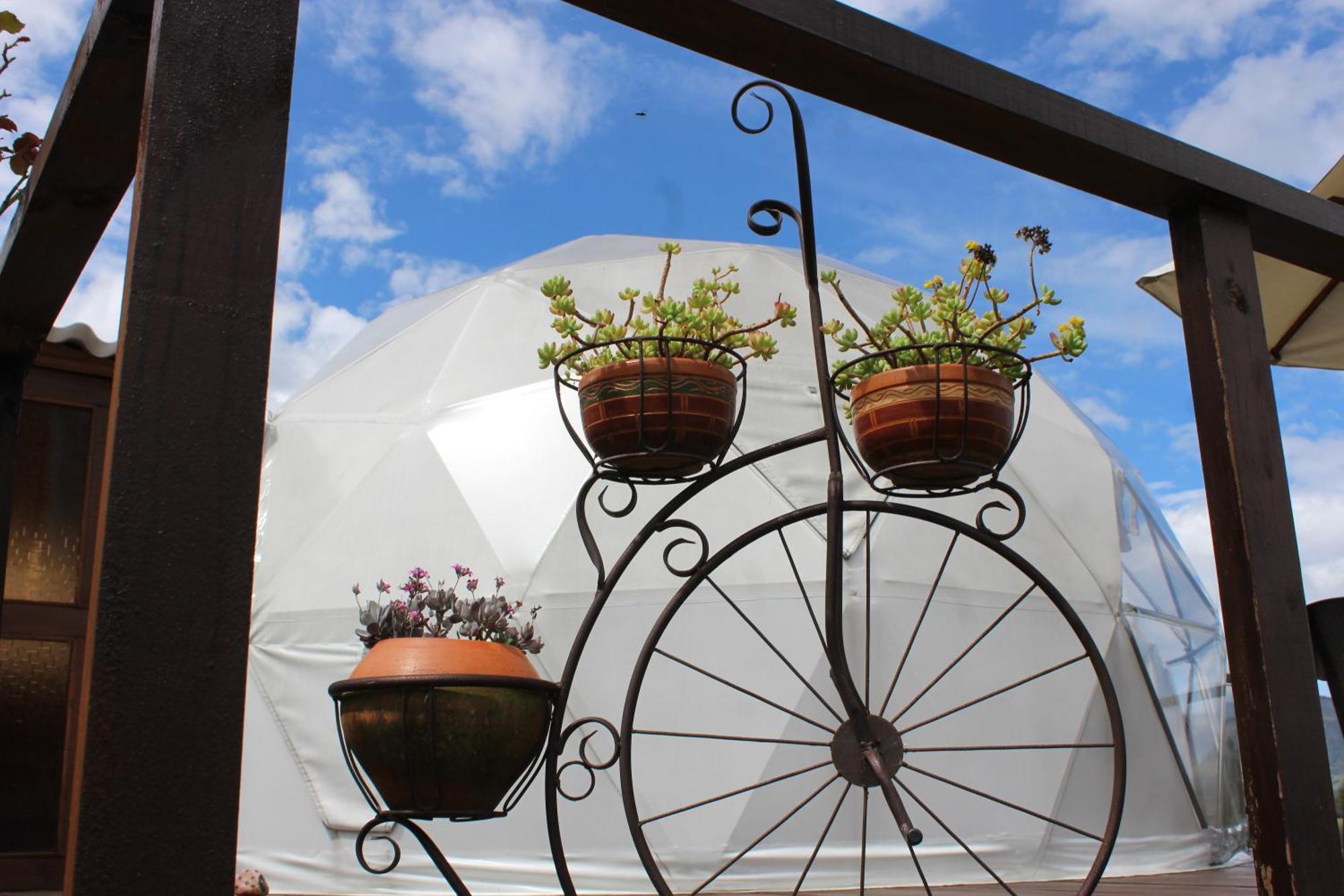 Glamping La Villa Guatavita Exterior foto