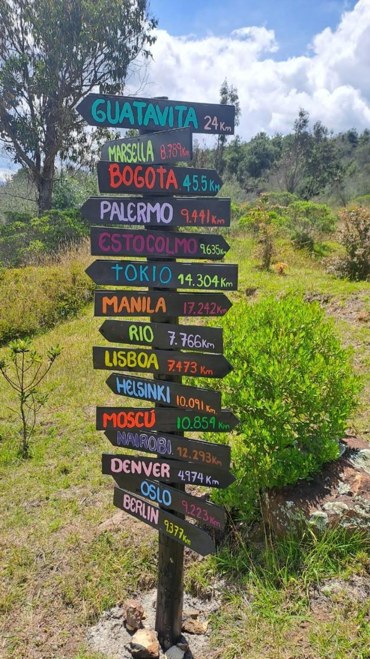 Glamping La Villa Guatavita Exterior foto