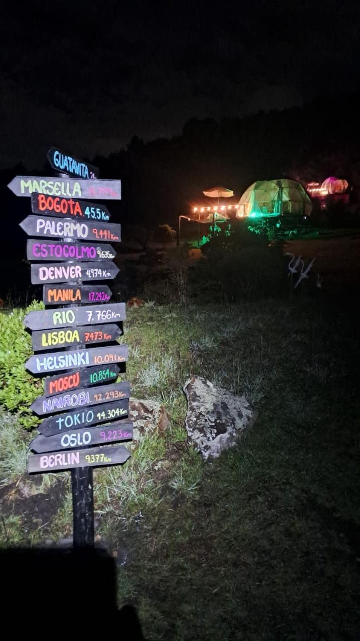 Glamping La Villa Guatavita Exterior foto